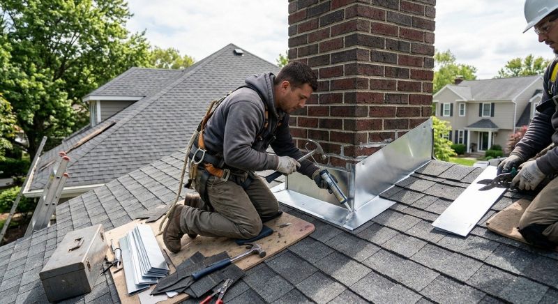 Roof Flashing Installation in Louisa County, VA
