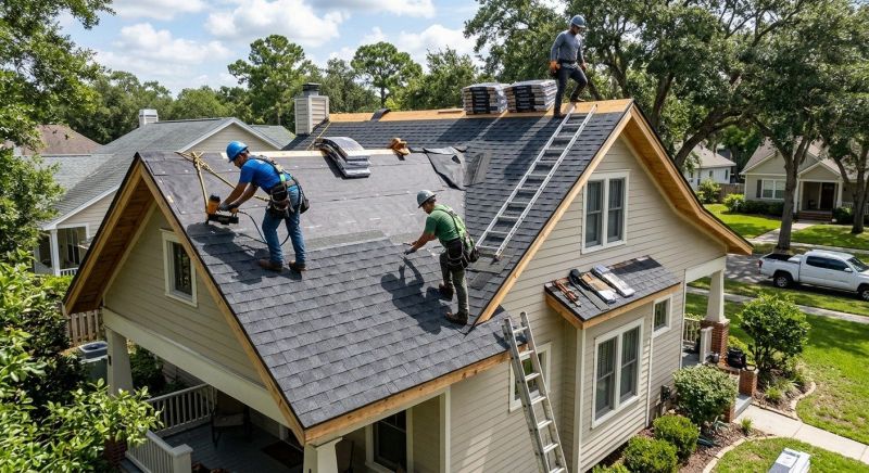 Roof Shingles Installation in Louisa, VA