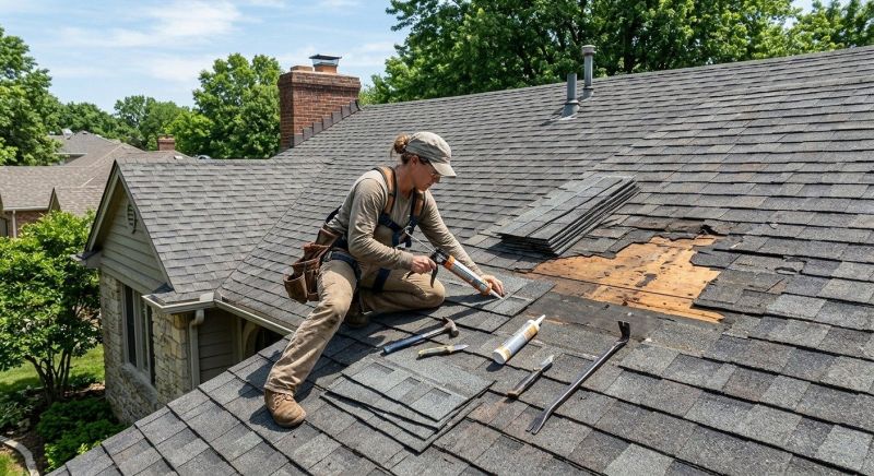 Roof Shingles Repair in Louisa, VA