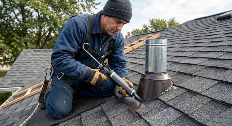 Roof Vent Flashing Repair in Louisa, VA