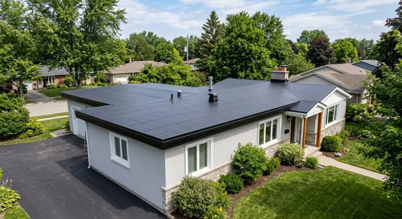 Rubber Roof Installation in Louisa, VA