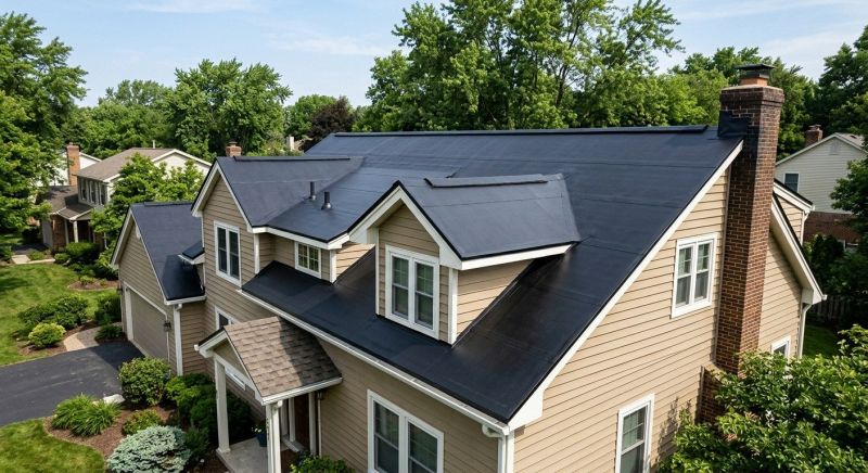 Rubber Roof Installation in Louisa, VA