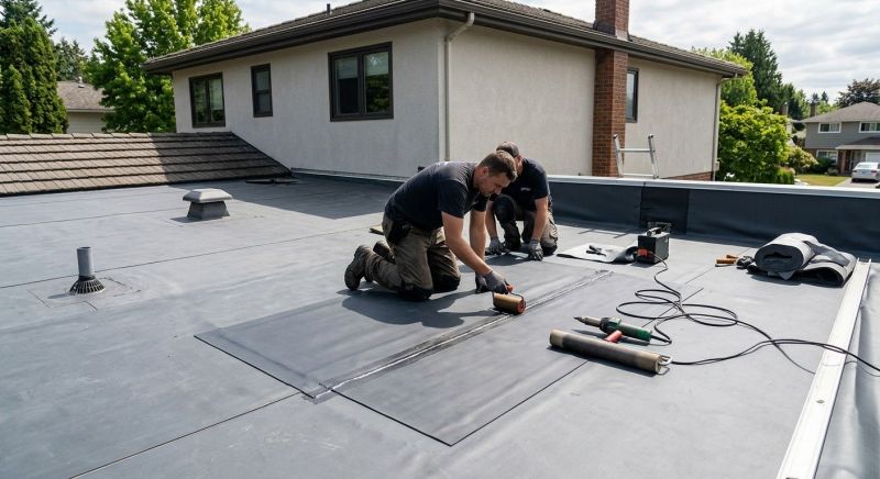 Rubber Roof Repair in Keswick, VA