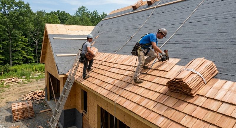 Shake Roof Replacement in Barboursville, VA