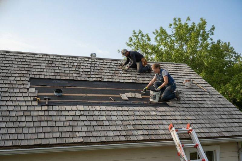 Shake Shingle Repair in Fluvanna County, VA