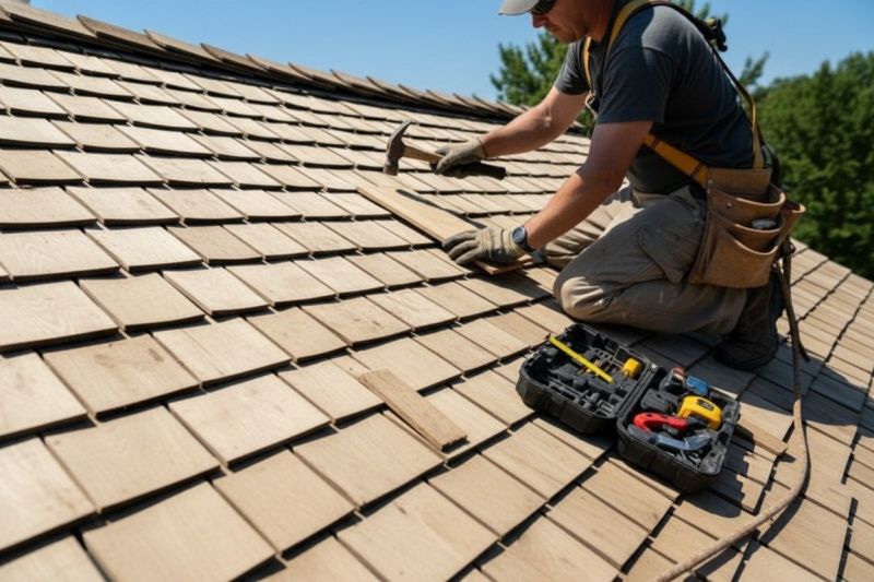 Shake Shingle Repair in Spotsylvania, VA