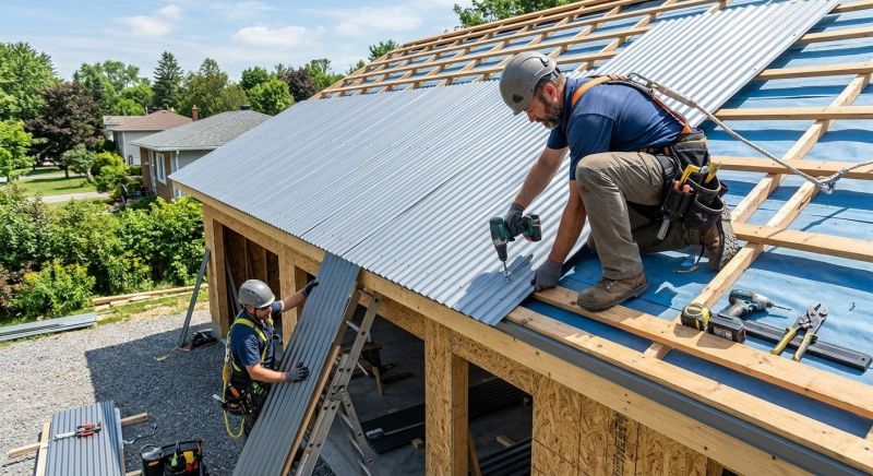 Sheet Roofing Installation in Ruckersville, VA