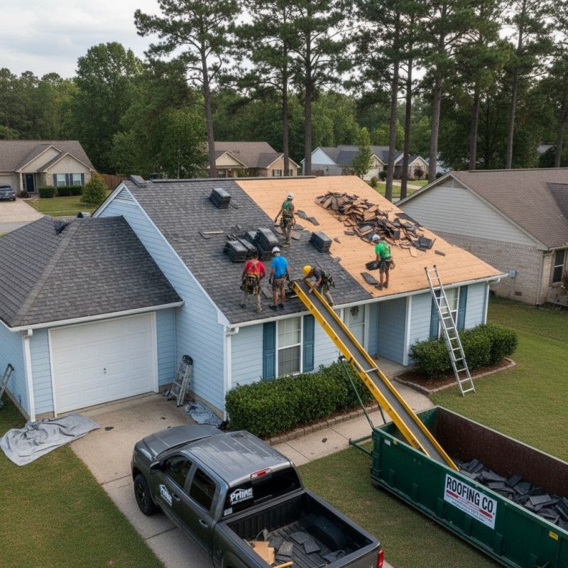 Shingle Roof Replacement in Fluvanna County, VA