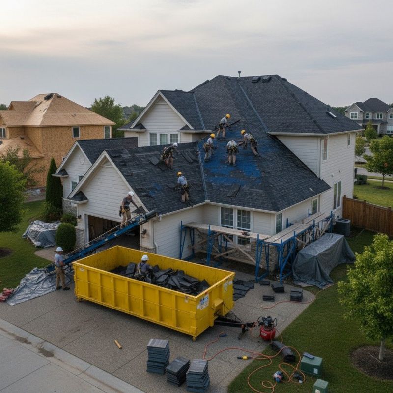 Shingle Roof Replacement in Keswick, VA