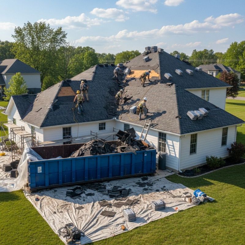Shingle Roof Replacement in Mineral, VA