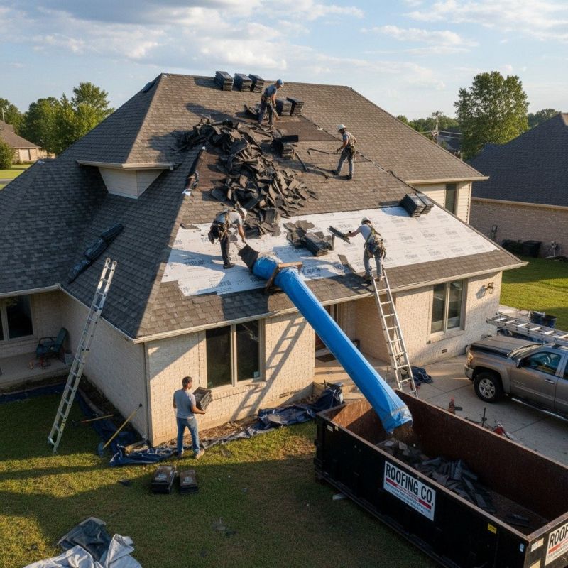 Shingle Roof Replacement in Ruckersville, VA