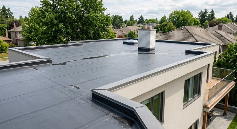 Single Ply Roof Installation in Fork Union, VA