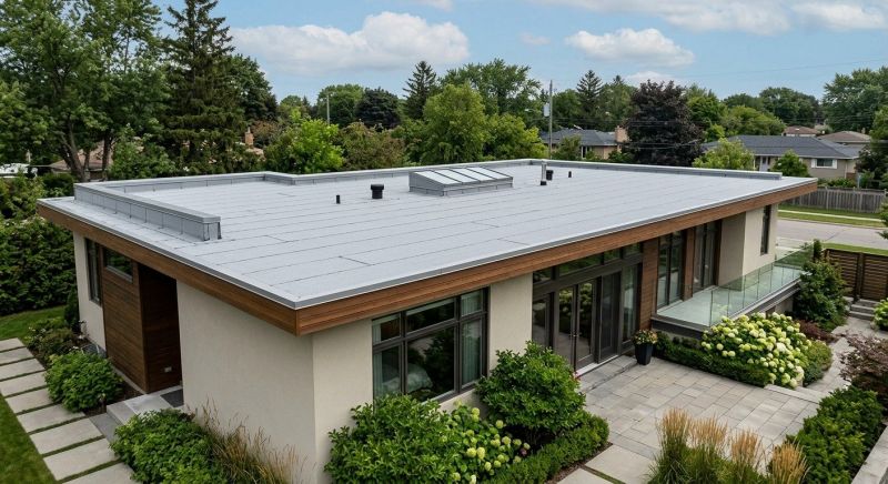 Single Ply Roof Installation in Louisa, VA