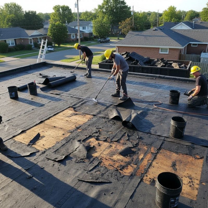 Single Ply Roof Repair in Louisa County, VA