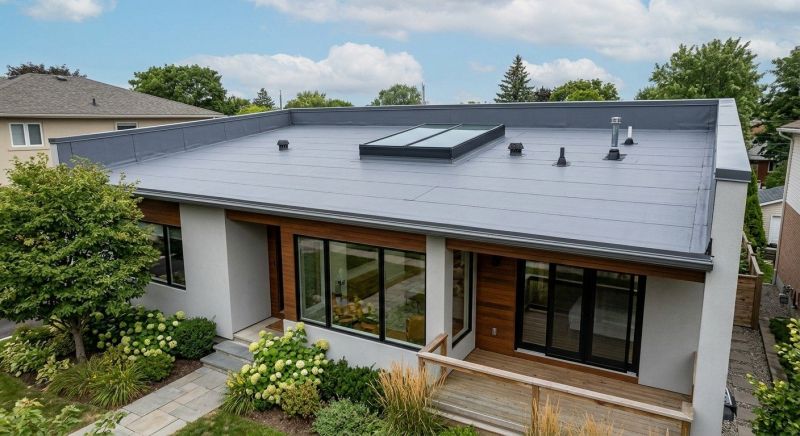 Single Ply Roof Replacement in Palmyra, VA