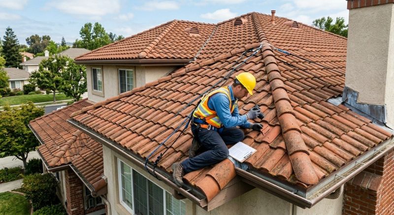 Slate Roof Inspection in Louisa, VA