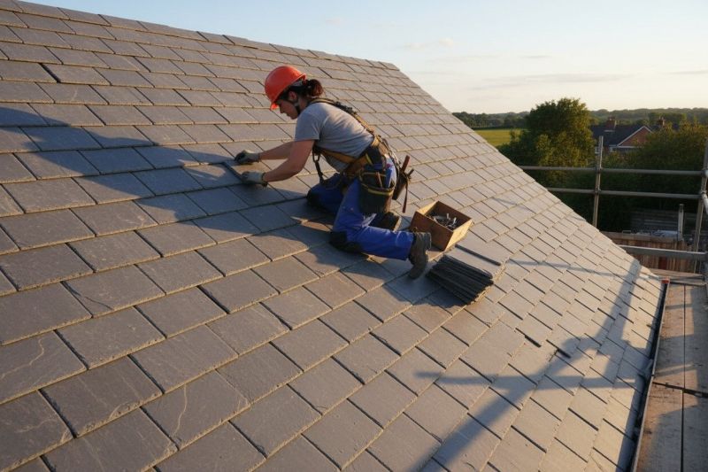 Slate Roof Repair in Fork Union, VA