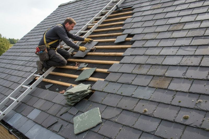Slate Roof Repair in Louisa, VA