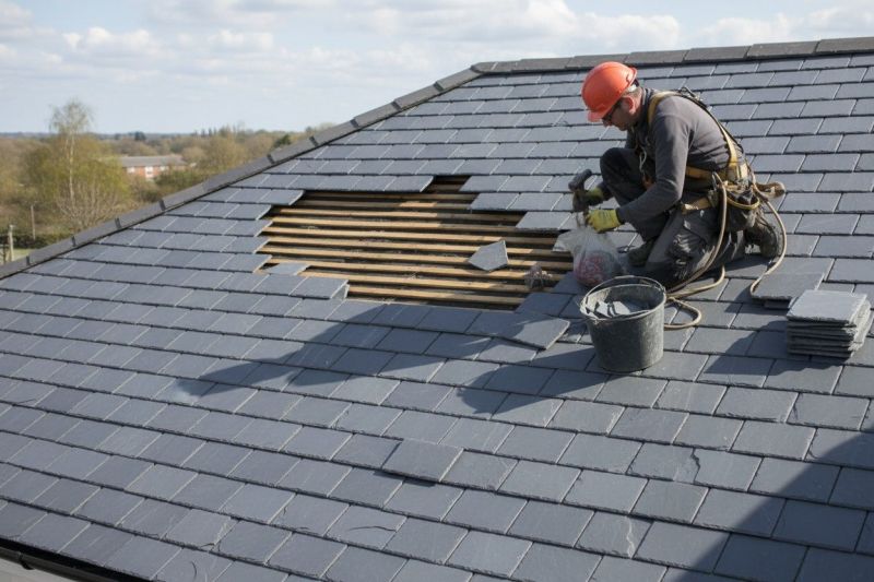 Slate Roof Repair in Spotsylvania, VA