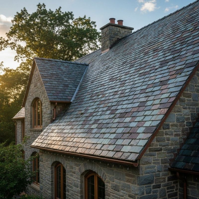 Slate Roof Replacement in Louisa County, VA