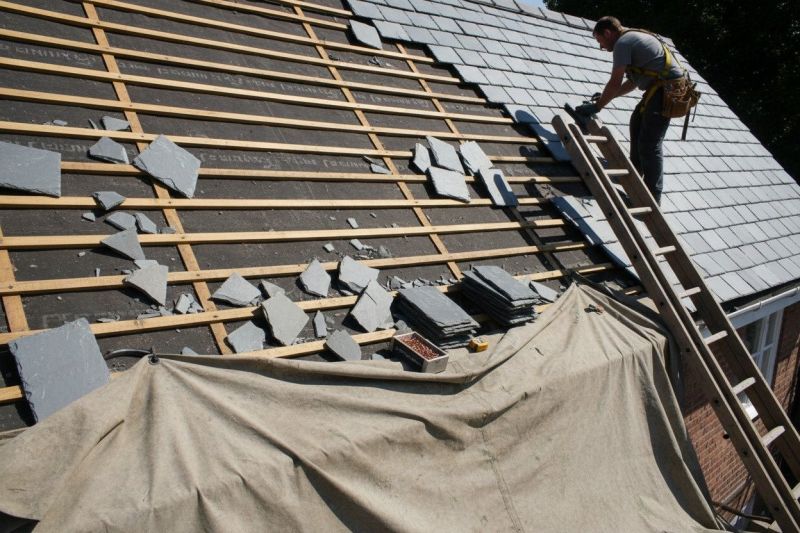 Slate Roof Replacement in Palmyra, VA