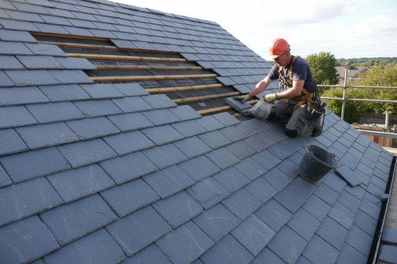 Slate Shingles Repair in Kents Store, VA