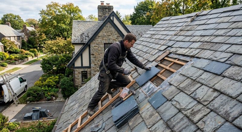 Slate Shingles Repair in Keswick, VA