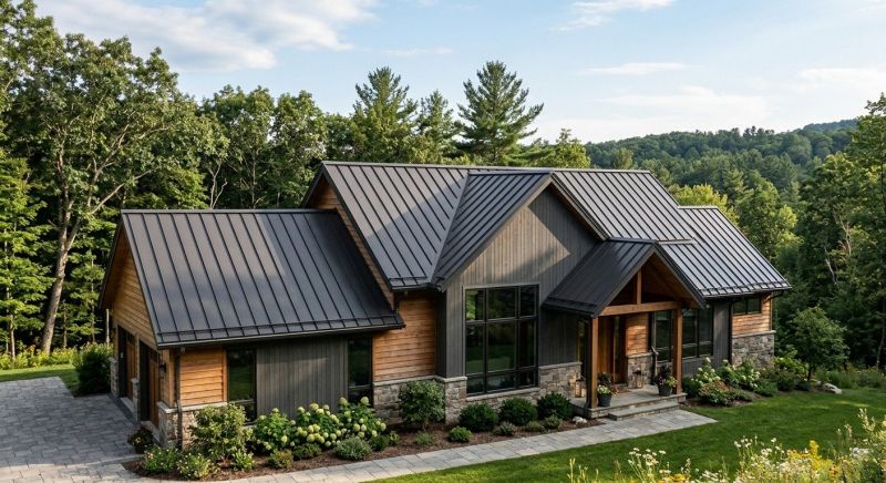 Steel Roof Replacement in Kents Store, VA