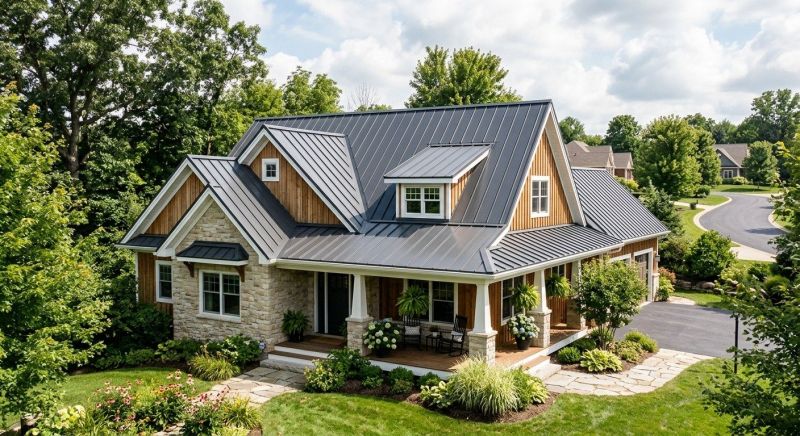 Steel Roof Replacement in Louisa, VA