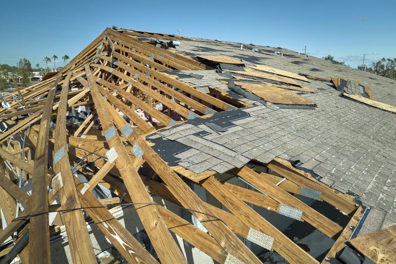 Storm Damage Roof Repair in Kents Store, VA