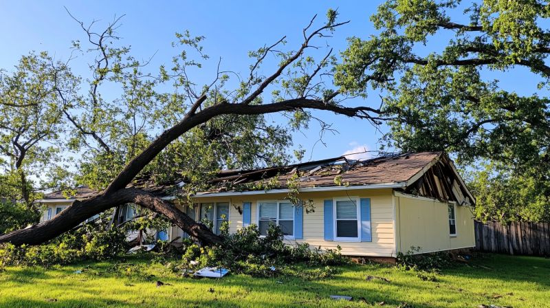Storm Damage Roof Repair in Louisa, VA