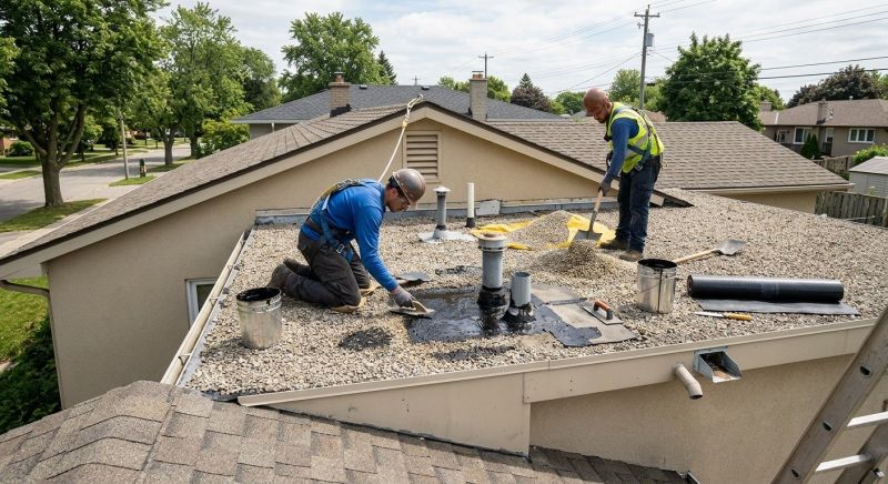 Tar And Gravel Roof Repair in Fork Union, VA
