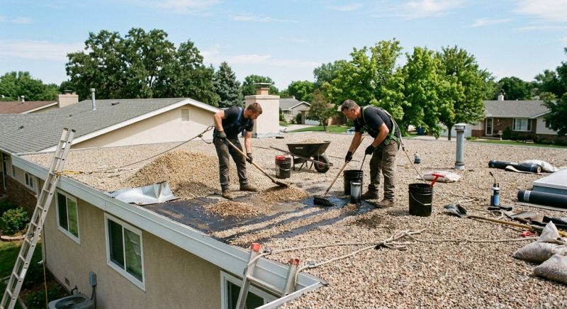Tar And Gravel Roof Repair in Gordonsville, VA