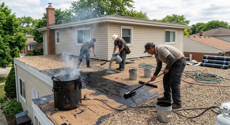 Tar And Gravel Roof Repair in Keswick, VA