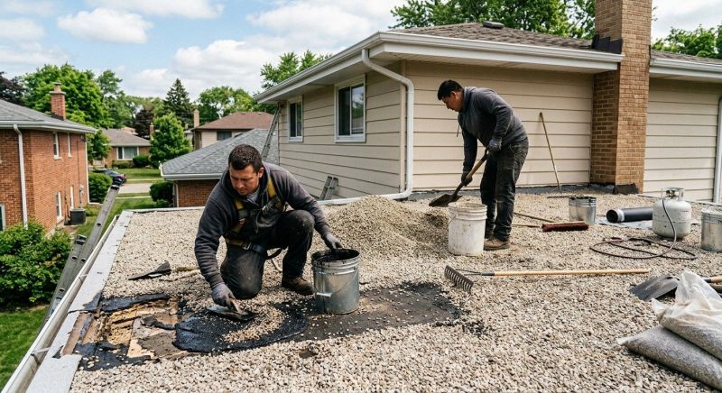 Tar And Gravel Roof Repair in Keswick, VA