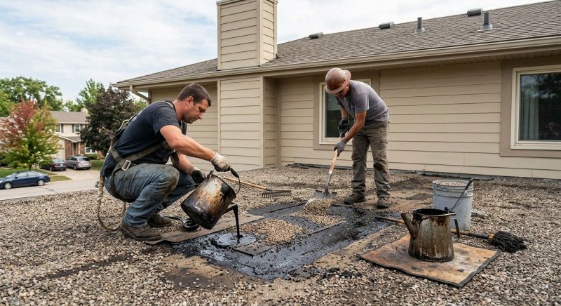Tar And Gravel Roof Repair in Louisa, VA