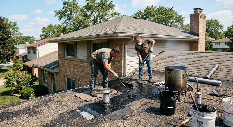 Tar Roof Repair in Louisa County, VA