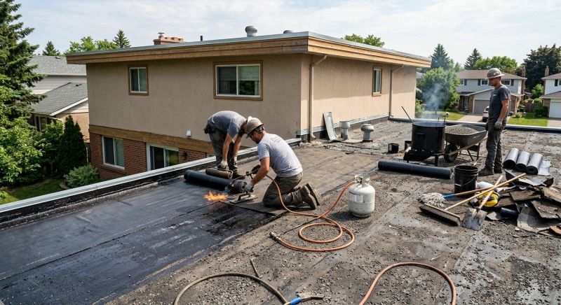 Tar Roof Repair in Spotsylvania, VA