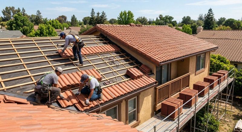 Tile Roof Installation in Orange, VA