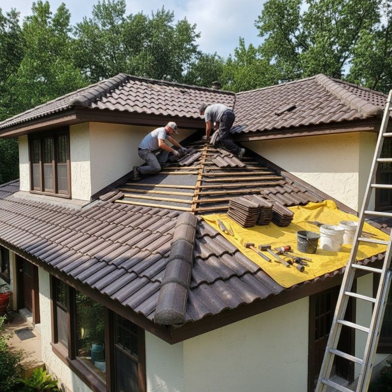 Tile Roof Repair in Bumpass, VA