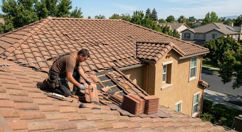 Tile Roof Repair in Greene County, VA