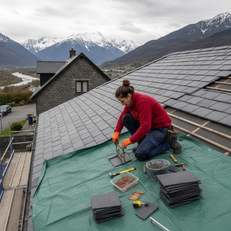 Tile Roof Repair in Greene County, VA