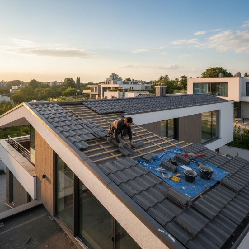 Tile Roof Repair in Orange County, VA