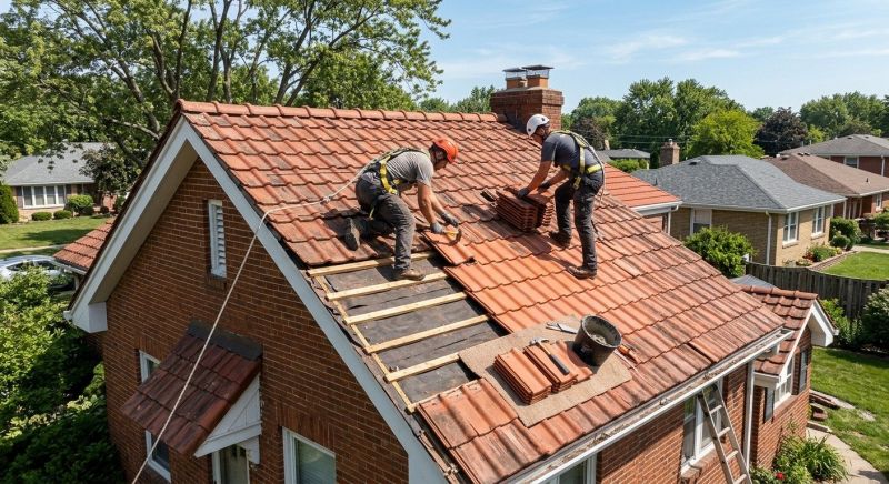Tile Roof Repair in Orange County, VA