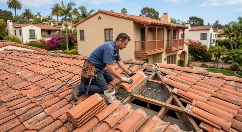 Tile Roof Repair in Palmyra, VA