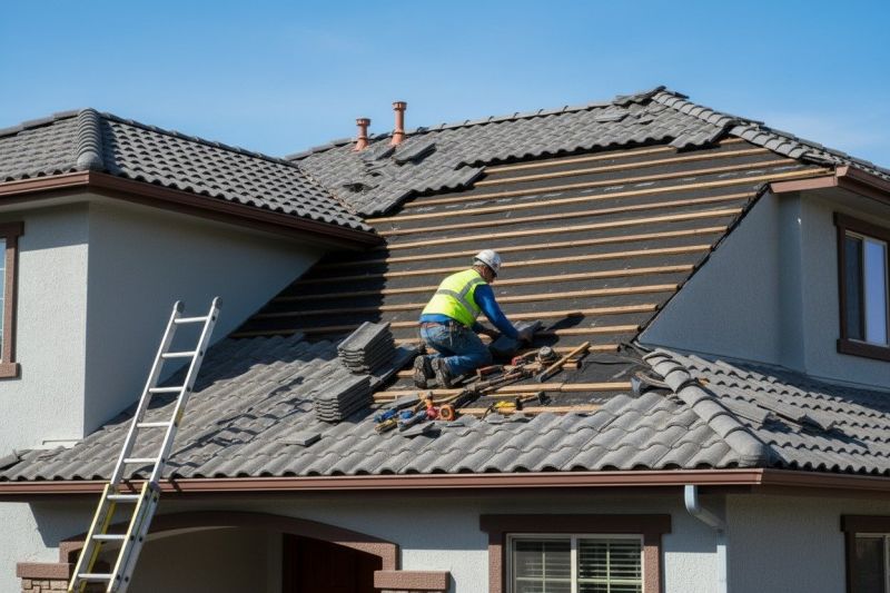 Tile Roof Repair in Spotsylvania, VA