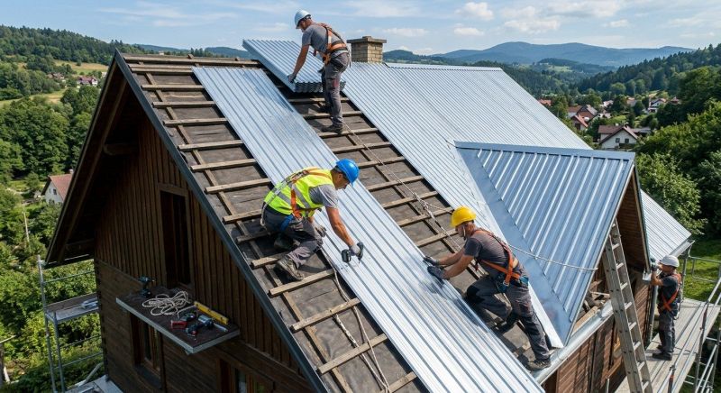 Tin Roof Installation in Keswick, VA