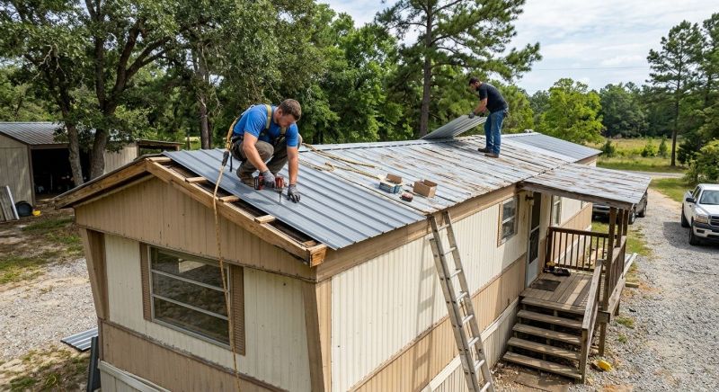 Tin Roof Repair in Louisa, VA