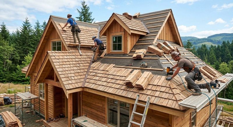 Wood Roofing Installation in Gordonsville, VA