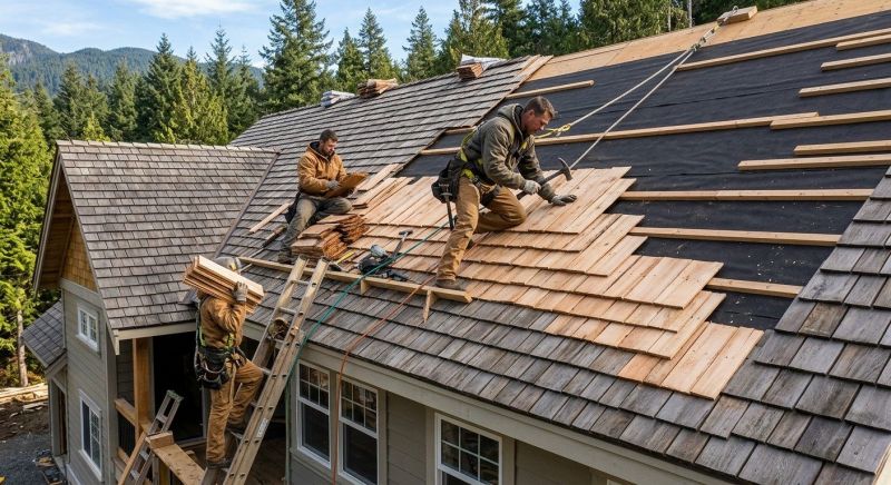 Wood Roofing Installation in Louisa County, VA